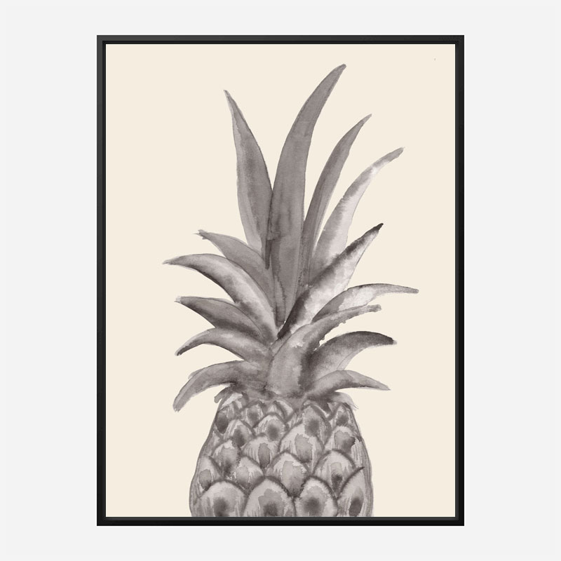 Ink Pineapple Wall Art Print Ink Pineapple Wall Art Print