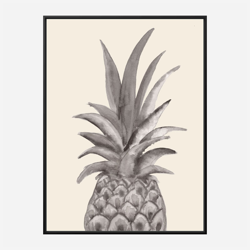 Ink Pineapple Wall Art Print Ink Pineapple Wall Art Print