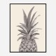 Ink Pineapple Wall Art Print Ink Pineapple Wall Art Print