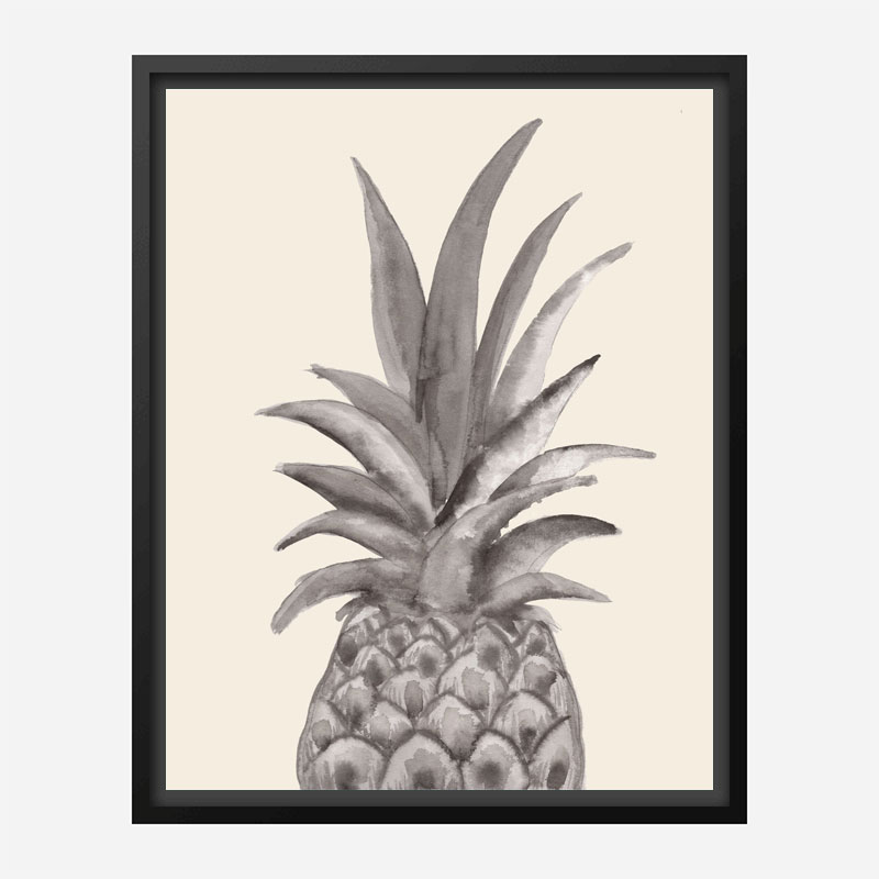 Ink Pineapple Wall Art Print Ink Pineapple Wall Art Print