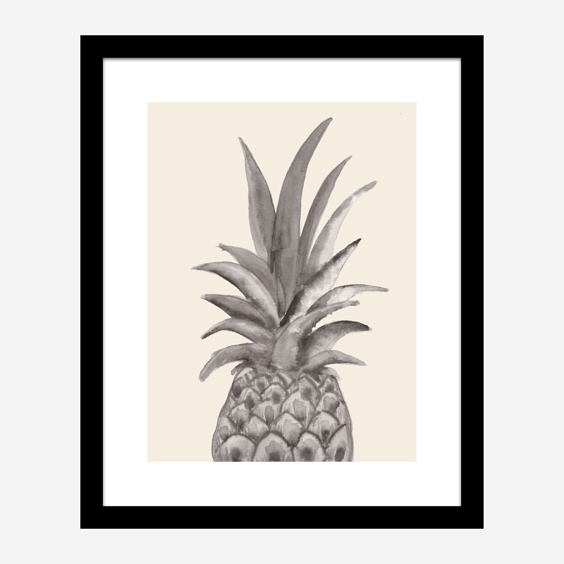 Ink Pineapple Wall Art Print Ink Pineapple Wall Art Print