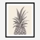 Ink Pineapple Wall Art Print Ink Pineapple Wall Art Print
