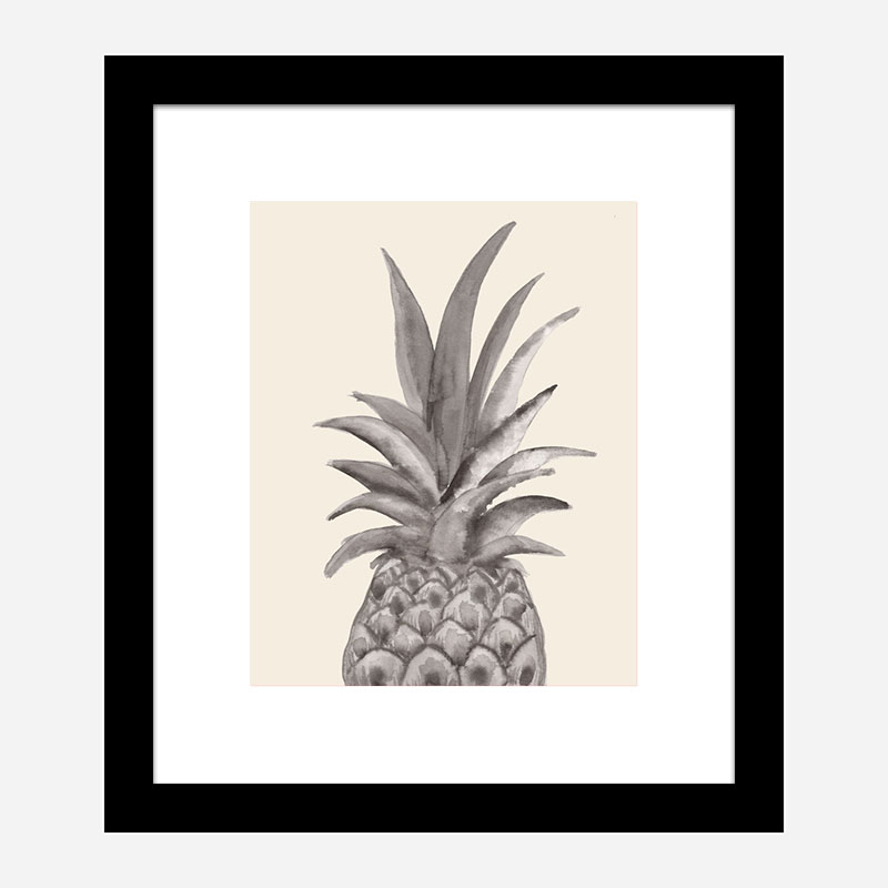 Ink Pineapple Wall Art Print Ink Pineapple Wall Art Print
