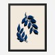 Blue Twig Brush Wall Art Print Blue Twig Brush Wall Art Print