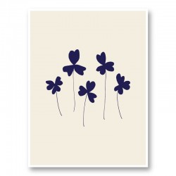 Blue Sorrel Wall Art Print