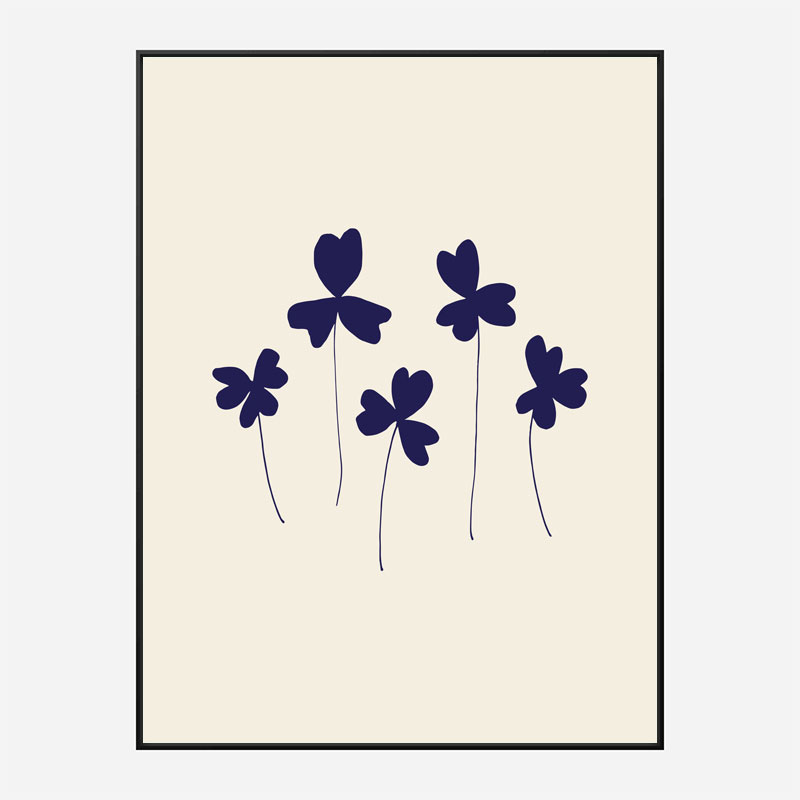 Blue Sorrel Wall Art Print