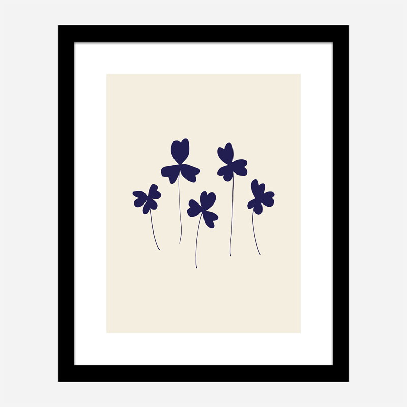 Blue Sorrel Wall Art Print