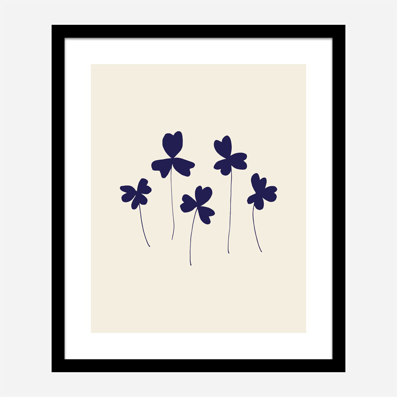 Blue Sorrel Wall Art Print