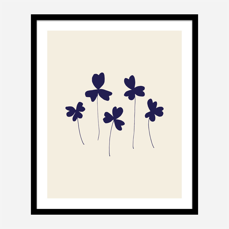 Blue Sorrel Wall Art Print