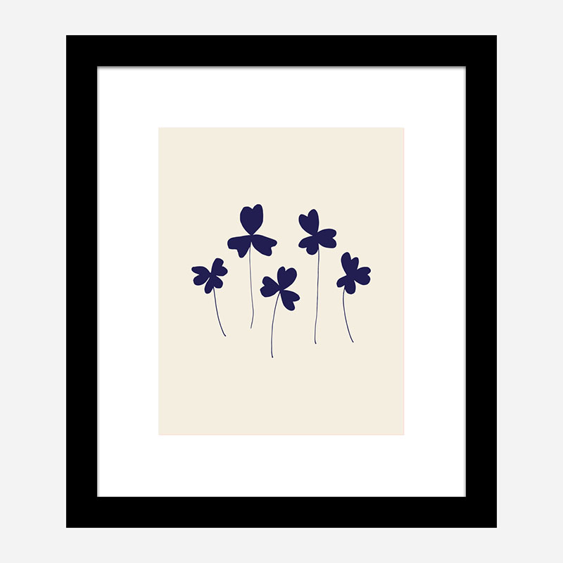 Blue Sorrel Wall Art Print