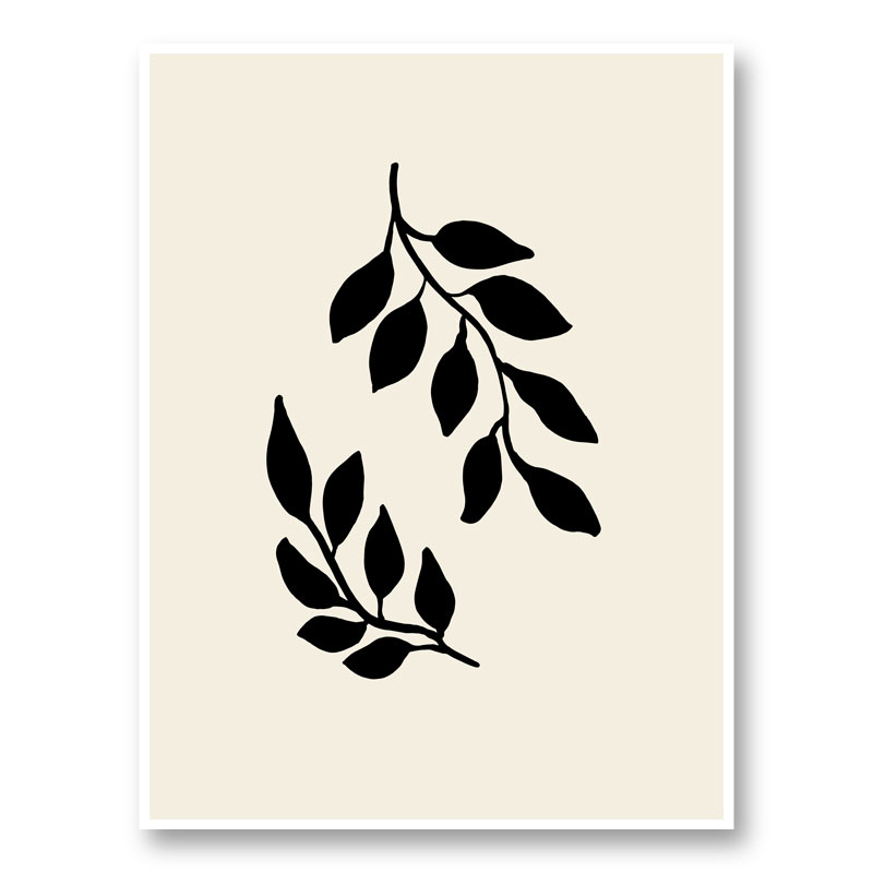 Black Twigs Wall Art Print Black Twigs Wall Art Print
