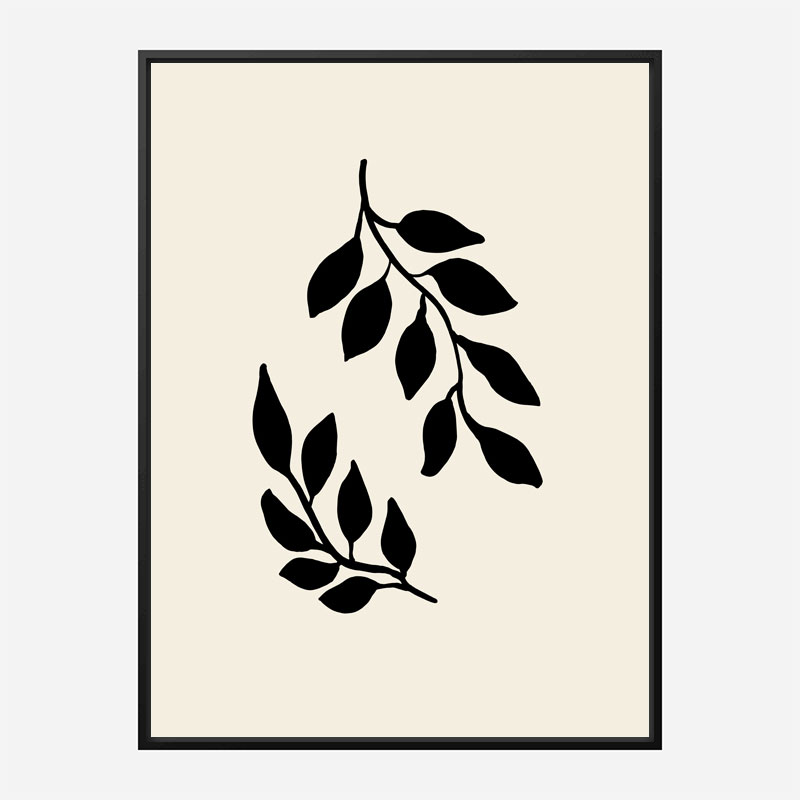Black Twigs Wall Art Print Black Twigs Wall Art Print
