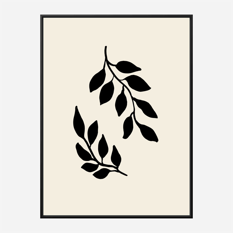 Black Twigs Wall Art Print Black Twigs Wall Art Print