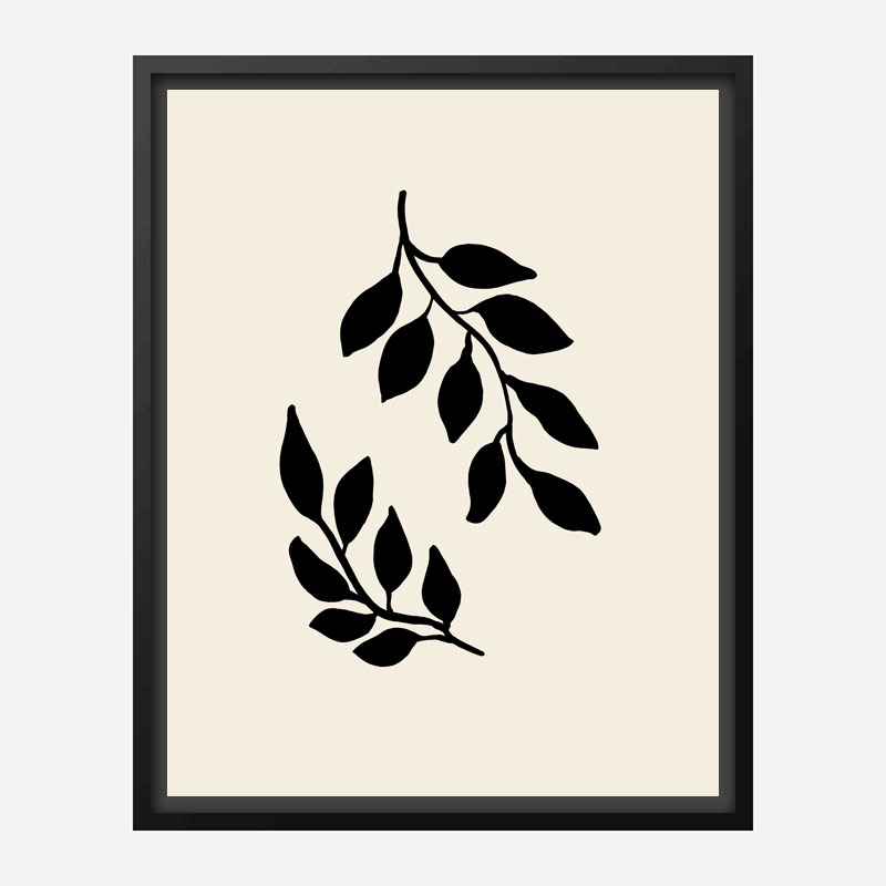 Black Twigs Wall Art Print Black Twigs Wall Art Print