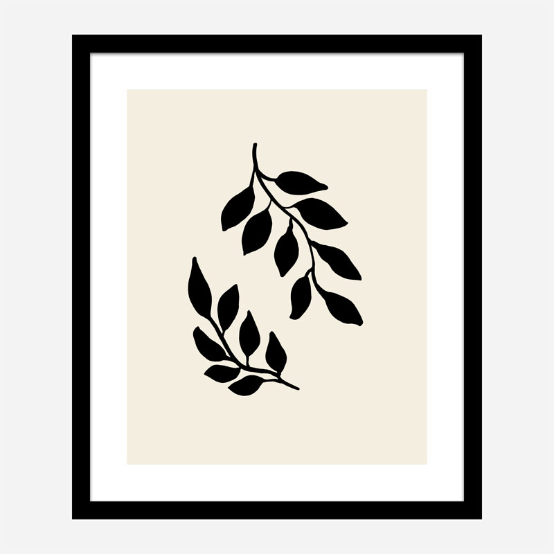 Black Twigs Wall Art Print Black Twigs Wall Art Print