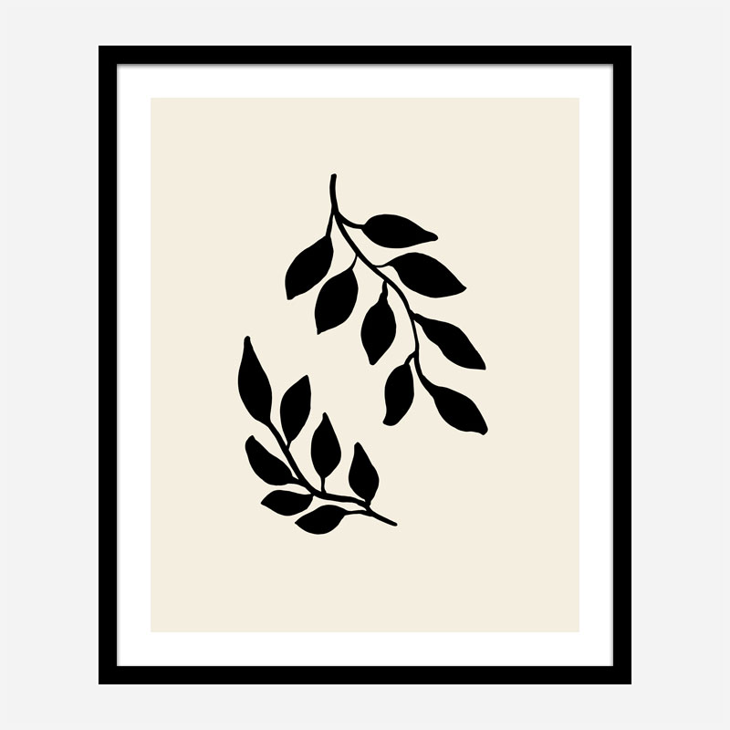 Black Twigs Wall Art Print Black Twigs Wall Art Print