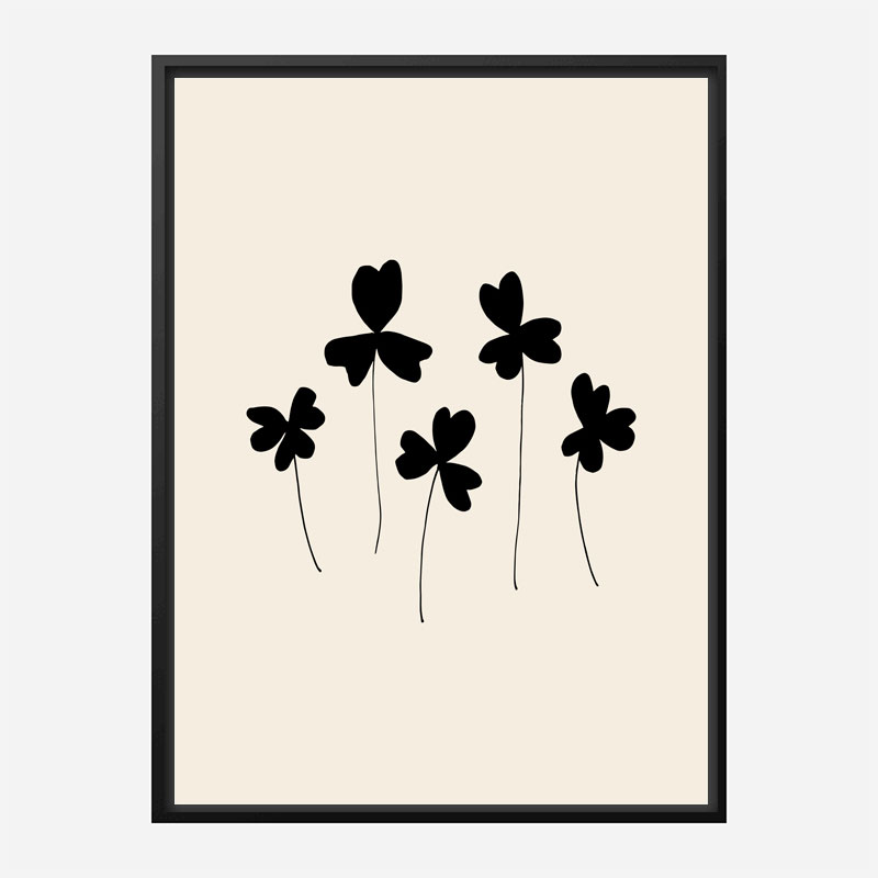 Black Sorrel Wall Art Print