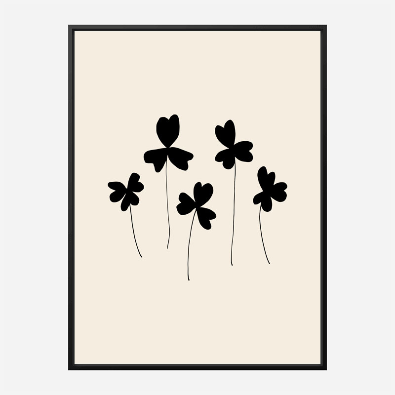 Black Sorrel Wall Art Print