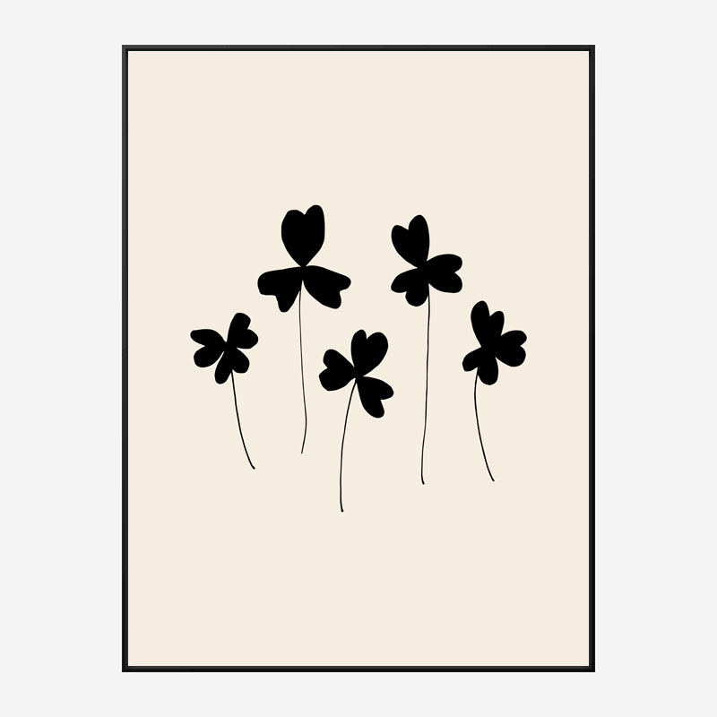 Black Sorrel Wall Art Print