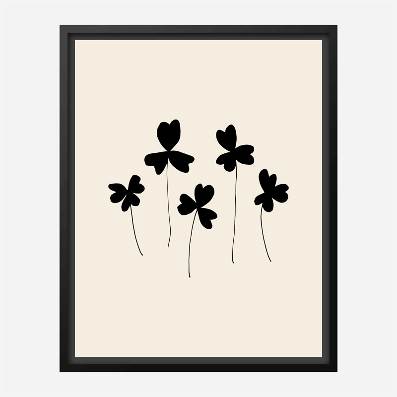 Black Sorrel Wall Art Print