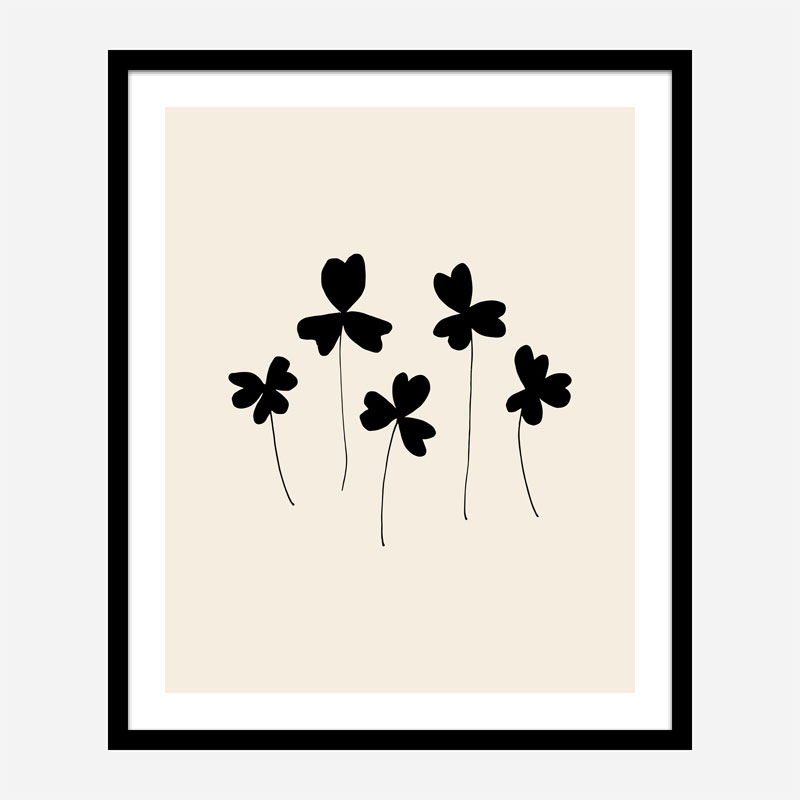 Black Sorrel Wall Art Print