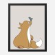 The Fox Wall Art Print The Fox Wall Art Print