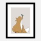 The Fox Wall Art Print The Fox Wall Art Print