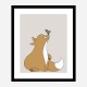 The Fox Wall Art Print The Fox Wall Art Print