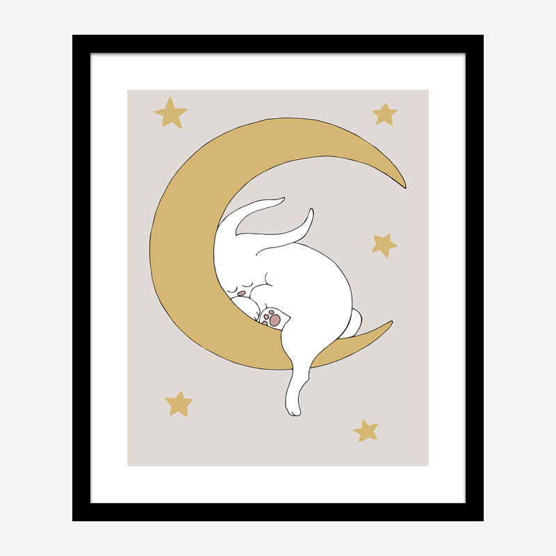 The Rabbit Wall Art Print