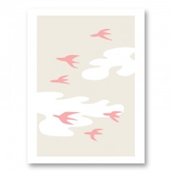 Birds Wall Art Print