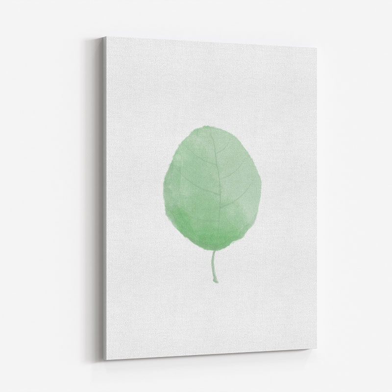 Single Leaf Wall Art Print