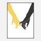 Hands Pinky Wall Art Print Hands Pinky Wall Art Print