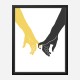 Hands Pinky Wall Art Print Hands Pinky Wall Art Print