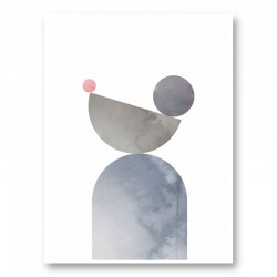 Geometrical Shapes 01 Wall Art Print