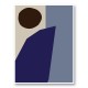 Color Blocks 02 Blue Wall Art Print Color Blocks 02 Blue Wall Art Print