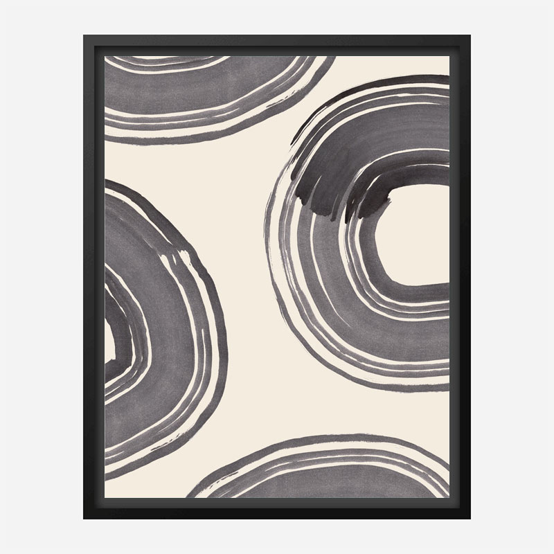 Rings of Life Wall Art Print