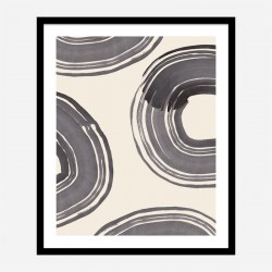 Rings of Life Wall Art Print