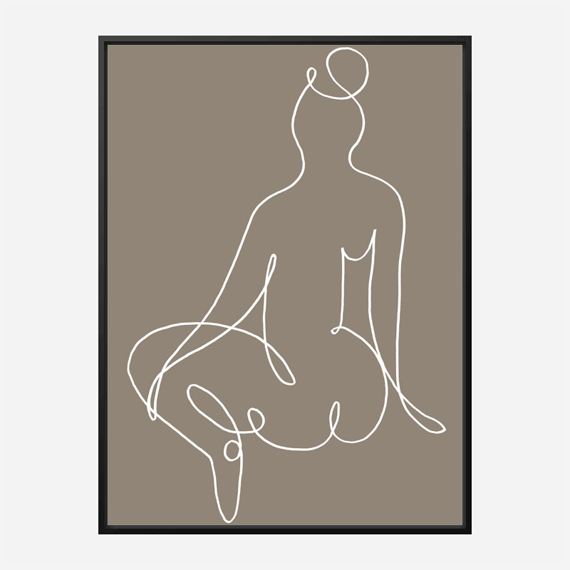 Sitting Down 02 Wall Art Print Sitting Down 02 Wall Art Print