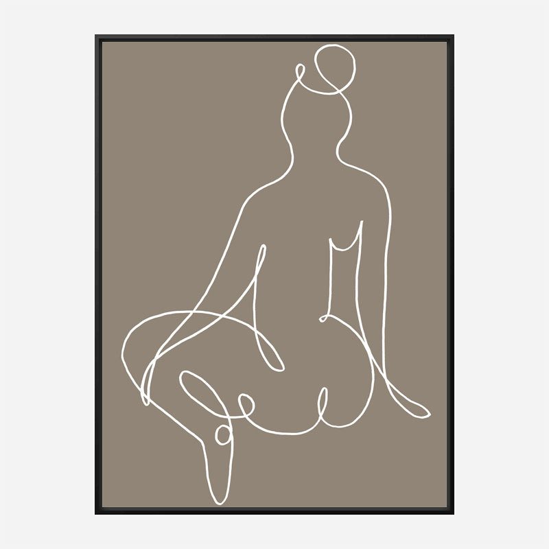 Sitting Down 02 Wall Art Print Sitting Down 02 Wall Art Print