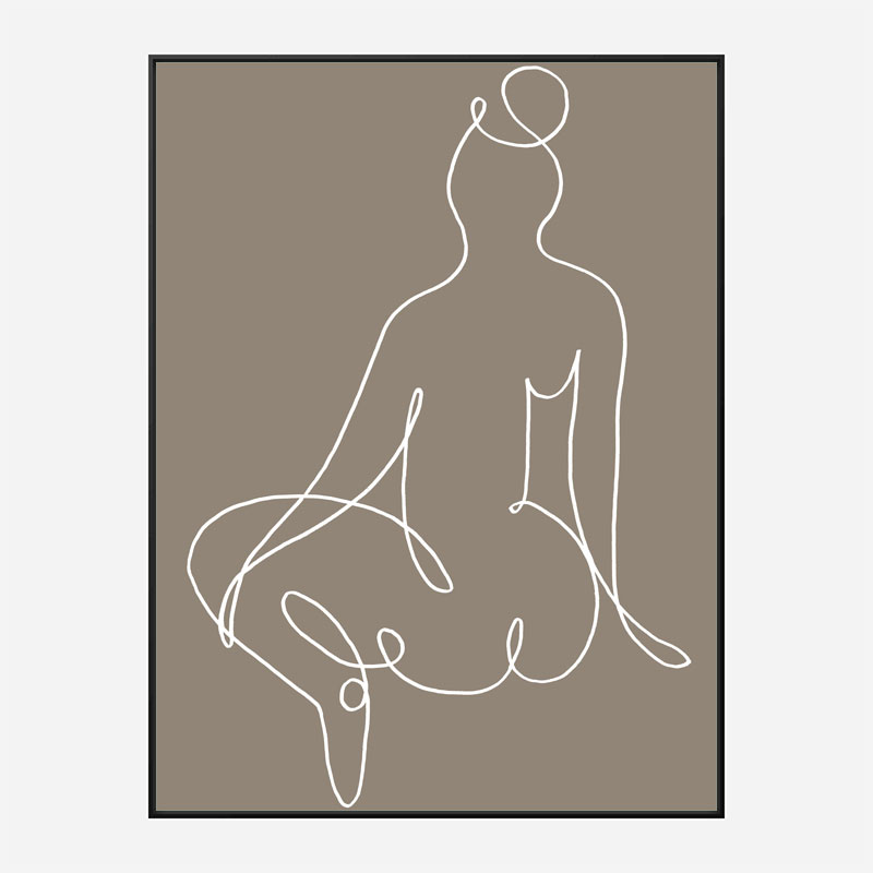 Sitting Down 02 Wall Art Print Sitting Down 02 Wall Art Print