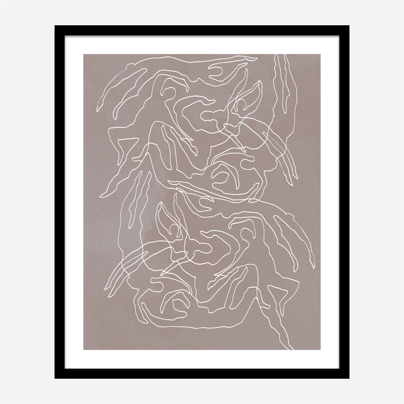Swimmers Wall Art Print Swimmers Wall Art Print