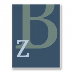 Letter B Wall Art Print