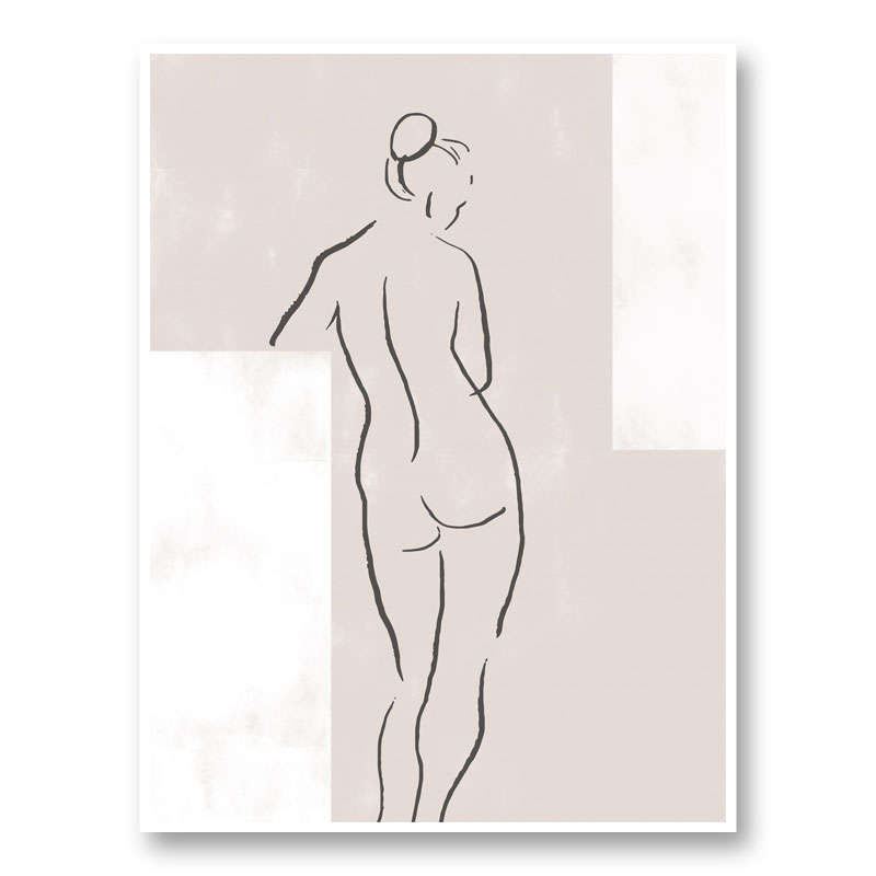 Woman in Studio Wall Art Print Woman in Studio Wall Art Print