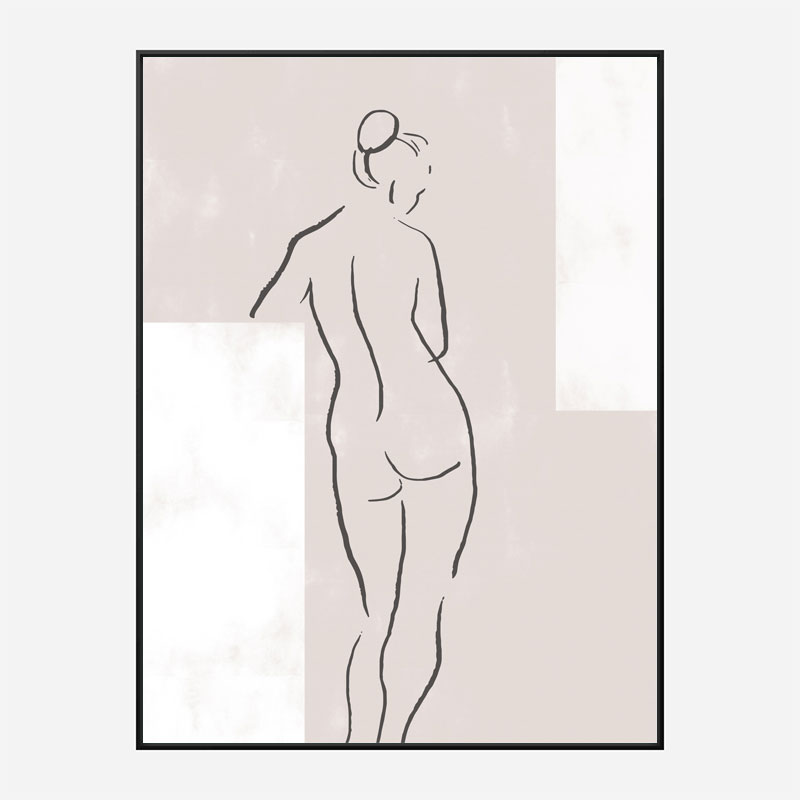 Woman in Studio Wall Art Print Woman in Studio Wall Art Print