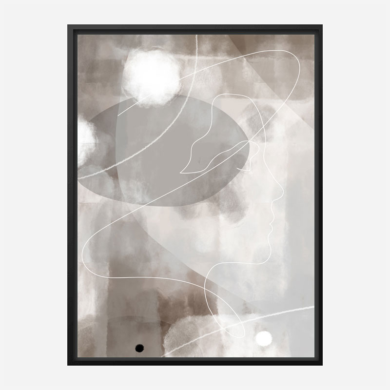 Profile Wall Art Print