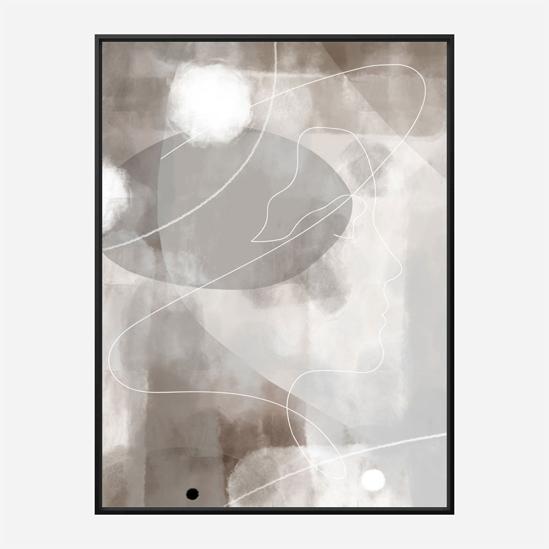 Profile Wall Art Print