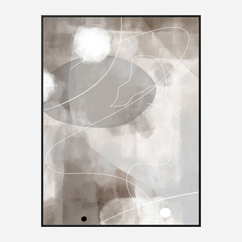 Profile Wall Art Print