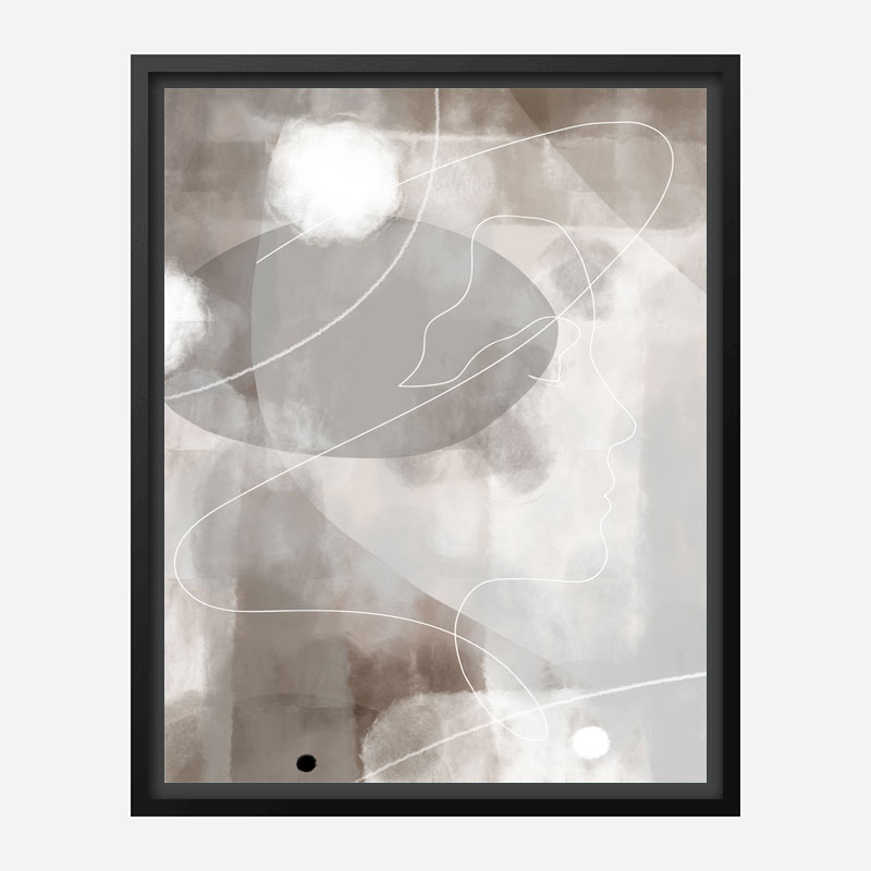 Profile Wall Art Print