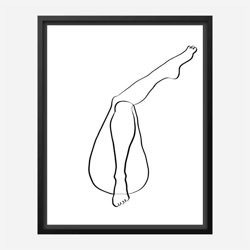 Legs Wall Art Print