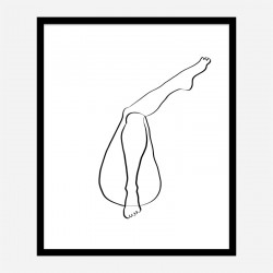 Legs Wall Art Print